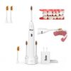 LBailar Flosser Electric Toothbrush with 4 Heads Bonus 2 Rechargeable