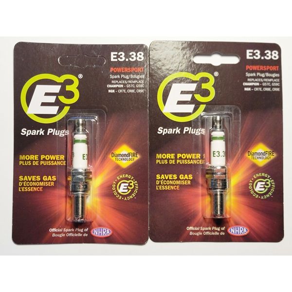 E3 Spark Plugs E3.38 (QTY 2)