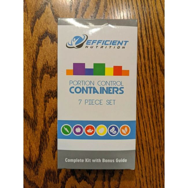  Efficient Nutrition Portion Control Containers DELUXE