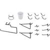 National Hardware N900-003 Pegboard Organizer Kit, Black