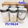 6 Pack  FS19624 For Cummins Fuel Filter / Water Separator US SHIP