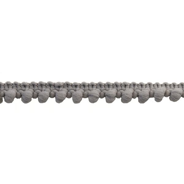Mini Pompom Fringe BP-100-11 Grey, 10 Yard roll