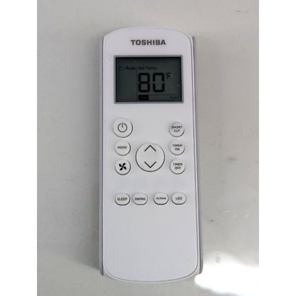 Original Toshiba AC Remote Control Air Conditioner RG57H4(B)/BGEFU1 White