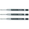 Parker Quink Gel Ball Pen Refill Medium - Black (Blister Pack)