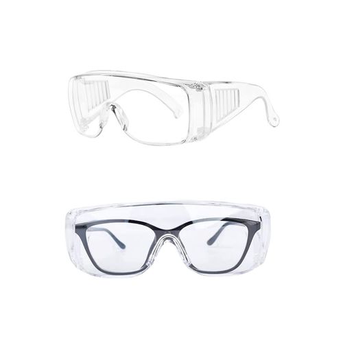 ARROWWAY Protective Glasses, Protective Glasses, Goggles, Eye Guard from Above Glasses, Anti-Fog for Work
