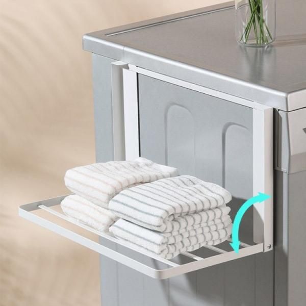 Magnetic Hanging Shelf Fridge Washer Dryer Side Magnetic Attachment Mini Drying Rack