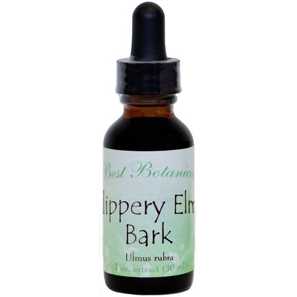Best Botanicals Slippery Elm Bark Extract 1 oz.