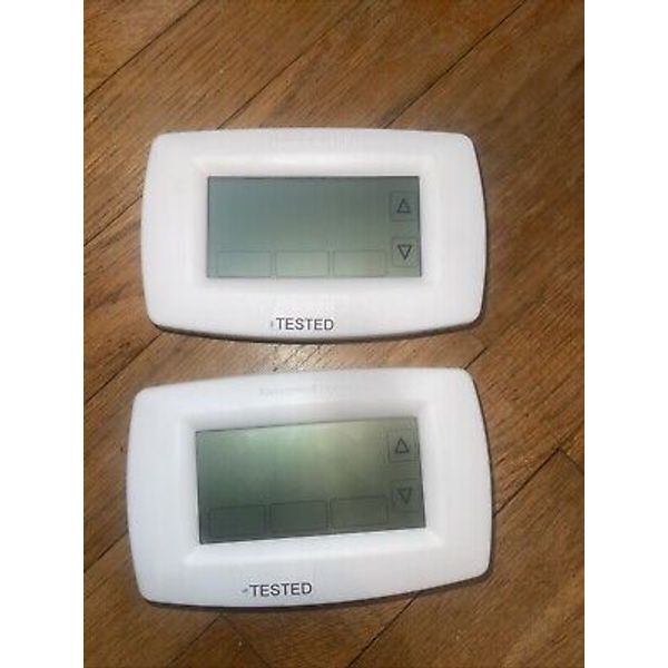 Lot of 2 Honeywell Home RTH7600D1048 7-Day Programmable Touchscreen Thermostat