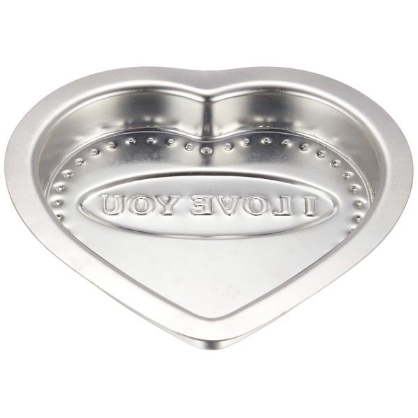 Shimotoro Seisakusho Heart Chocolate Mold, Medium, 18-8 Stainless Steel, Made in Japan 473