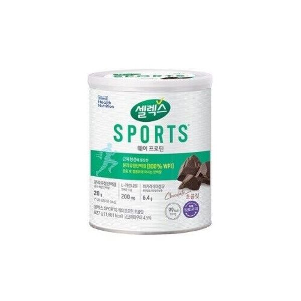 Meail Selex Sports Whey protein Isolate powder chocolate flavor 627g