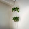sourcing map Swag Hook Kit White Finish Plant Hanging Ceiling Hook