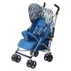 My Babiie MB02 Blue and Grey Chevron Lightweight Stroller