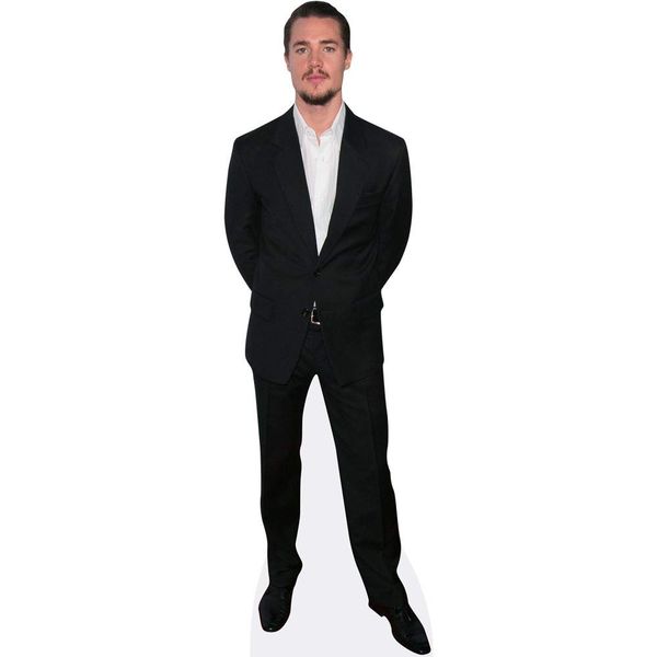 Alexander Dreymon (Black Suit) Mini Size Cutout