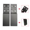 Mad Hornets Bed Frame Replacement Legs Set of 2 5inch