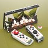 Switch OLED Protective Case Cat, Switch OLED Hard Shell Case - Durable, Cute Design, Joycon Covers and Screen Protector Included