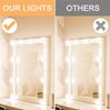 13ft Flexible LED Vanity Mirror Lights for Makeup Dressing Table Vanity Set 2PCS