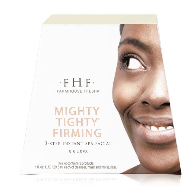 FarmHouse Fresh Mighty Tighty Firming 3-step Instant Spa Facial, 3 ct.