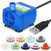 Lawfery Replacement Pump for Ceramic Cat Water Fountain