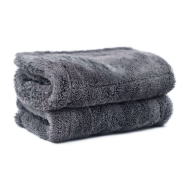 Professional Car Wash Towel, Microfiber Cloth, Thick, Super Absorbent, Twist Pile, Double-Sided, Wiping Off Water Drops, No Edges, Scratch-Resistant, For Car Washing/Household Chores, 15.7 x 15.7