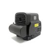 Hammy3DPrints Open Center Killflash Hex Anti-Reflection Device Compatible with EOTech EXPS/XPS Optic (Forest Green)