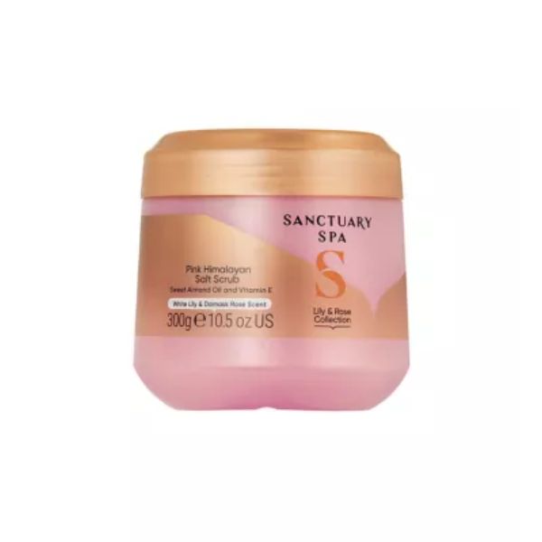 Sanctuary Spa Lily & Rose Collection Pink Himalayan Salt Scrub 300g