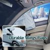 Zone Tech Car Windshield Side Mirrors Cover Protector Shield with Hubcap Straps