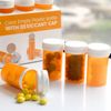 6 Dram 36pcs Empty Pill Bottles with Desiccant Caps Pharmacy Vial Container