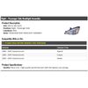 Right Passenger Side Headlight Assembly - Compatible with 2003-2007 Honda Accord
