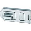 ABUS Diskus Hasp 140/120 – Device for Padlocks – for Hinged Doors – 05315 – ABUS Security Level 8 – Silver