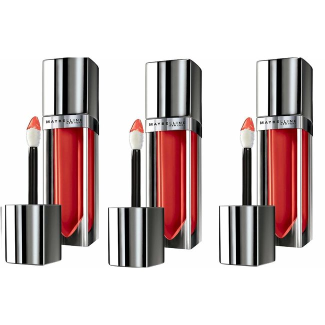 3 Maybelline New York Color Sensational Color Elixir Lip Color, Signature Scarle