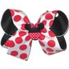 DS-259M Medium White with Red Dots over Black with Minnie Miniature