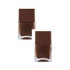 2 Pack Nails.INC Quick Drying Nail Polish, Selena, Brown Tan, 0.47 fl oz