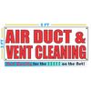 Air Duct and Vent Cleaning 2x5 Banner Sign