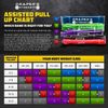 Green Exercise Bands Set with Variable Resistance for Strength Training and R...