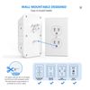 Multi Plug Outlet, USB Wall Charger, Surge Protector, w/4 USB Ports