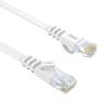 Ethernet Cable 30M Cat6 Gigabit Lan Network Patch Cord - Flat White, Snagless, High Speed 250MHz, 100ft