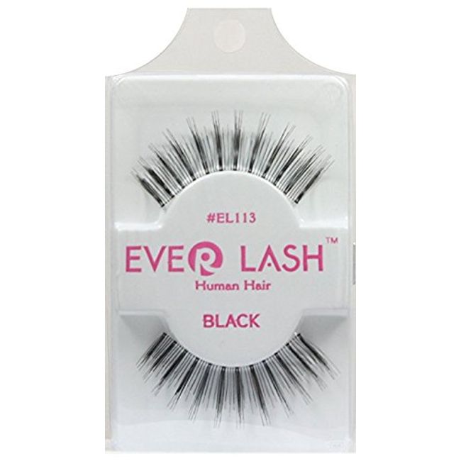 (6 pack) Everlash EL113-Human Hair Quality Eyelash