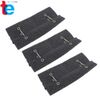 RV Step Covers 3 pcs Gray Wrap Around Camper RV Step Rug Carpet 18" Width