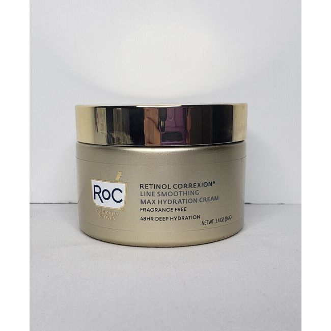 RoC Retinol Correxion Line Smoothing Max 48 Hours Hydration Cream 3.4 oz
