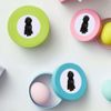 24 x 40mm Round 'Black Cavapoo' Stickers (SK00047978)