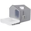 Extra Large Enclosed Cat Litter Box Pets Stain Resistant Anti-Splashing Odorless