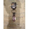 Atlanta braves accent metal key chain