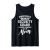 Mothers Day Design for a Security Guard Mom Tank Top