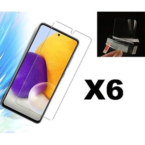6-Pack Clear Film Screen Protectors (PET) For Samsung Galaxy A52/A52s/A52 5G