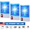 3 Electric Mosquito Killer Lamp Bug Insect Zapper Night Light LED Repellent Trap