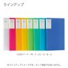 Kokuyo A4 Carry-All Clear Book, Fixed Back Pocket
