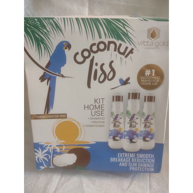 Vitta Gold Coconut liss  Hair Straightening  Intro Kit *BRAND NEW* SHIPS FREE