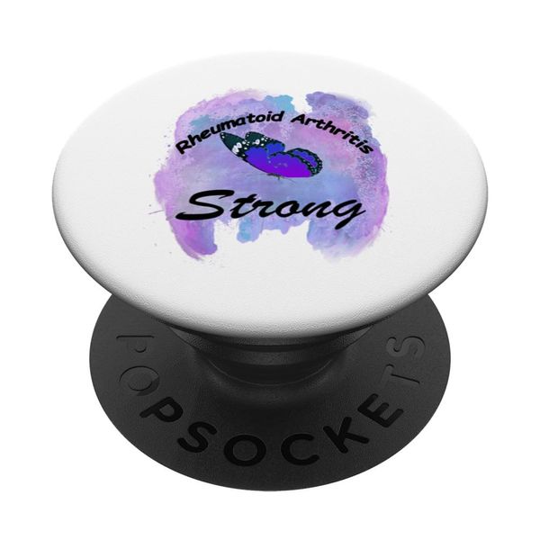 Rheumatoid Arthritis Strong Awareness PopSockets Swappable PopGrip