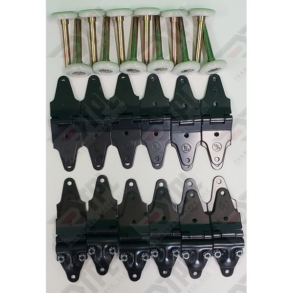 36 pack Whiting Overhead Door Repair Kit End Center Hinges 2" Rollers todco