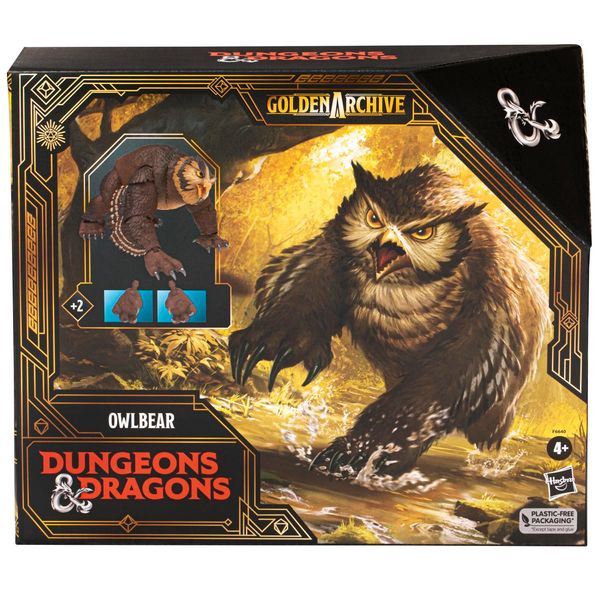 Hasbro Dungeons & Dragons Golden Archive Figurine Owlbear 21 cm